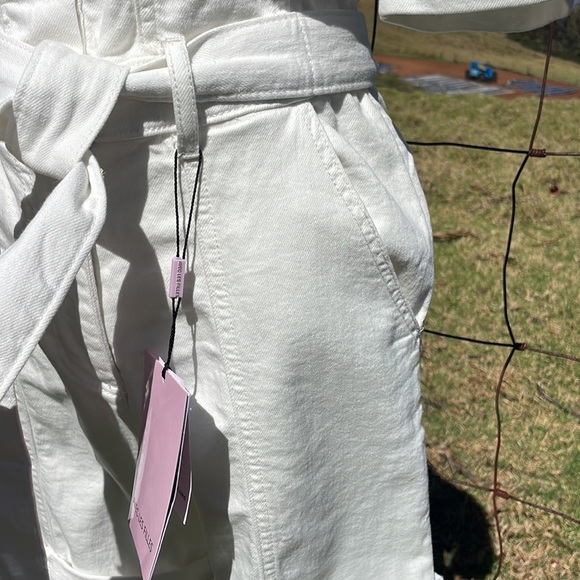 AVEC LES Filles Jumpsuit Ecru Plain Romper S - Picture 6 of 9